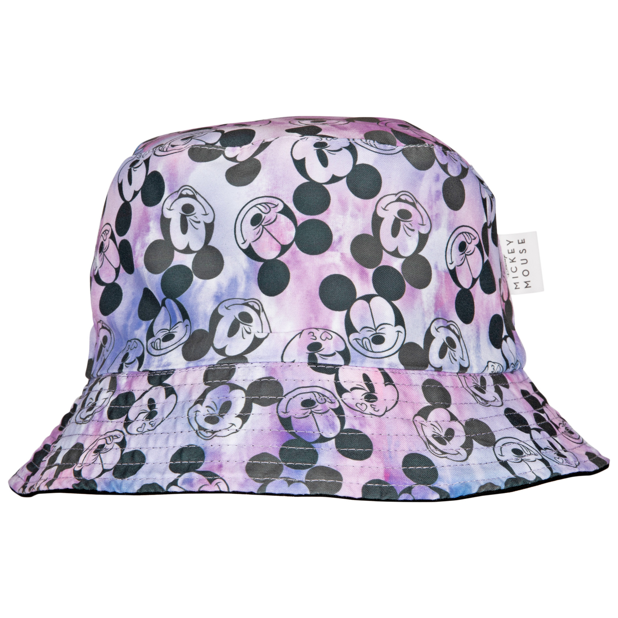 Disney Mickey Mouse Sitting and All Over Faces Reversible Bucket Hat